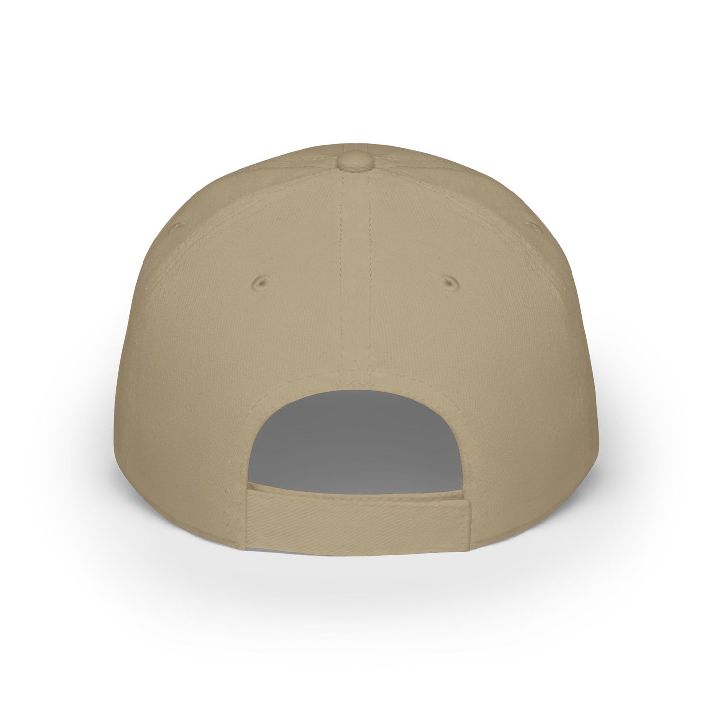 COVFEFE with ENJOY! Low Profile Baseball Cap (Khaki)